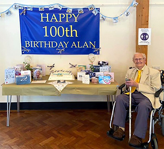 100th birthday Alan Conrad 1