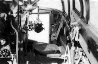 Blenheim IV Navigator compartment Wadi Gazouza 1941 41C05