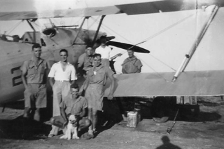 Airmen of 211 Squadron Ramleh 1938