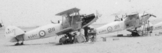 Hawker Hinds K5457, K5409, K5430 in Egypt