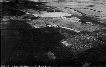 The secret airfield at P2 now known as Karangendah